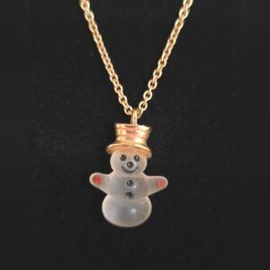 Avon Mr. Snowman Necklace